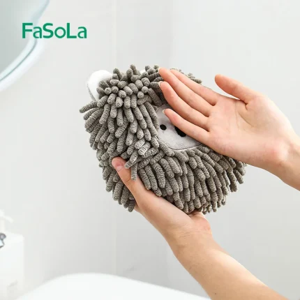 FaSoLa Hand Ball Towel Kitchen Lint-free Absorbed Hand Towel