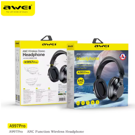 Awei A997 Pro Anc Wireless Stereo Headphone