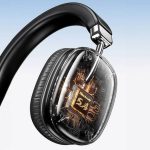 AWEI AT7 wireless headphones Bluetooth black