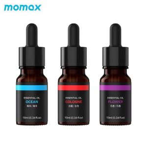 Momax Eco360 Solar Car Aroma Diffuser (3pc) – Drive Fresh, Naturally