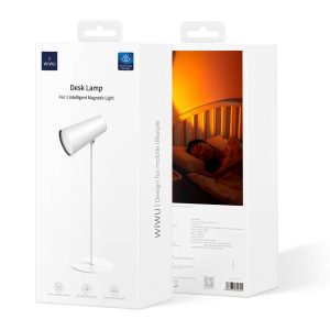 WiWU Desk Lamp 4-in-1 Intelligent Magnetic Light – Versatile & Stylish Lighting