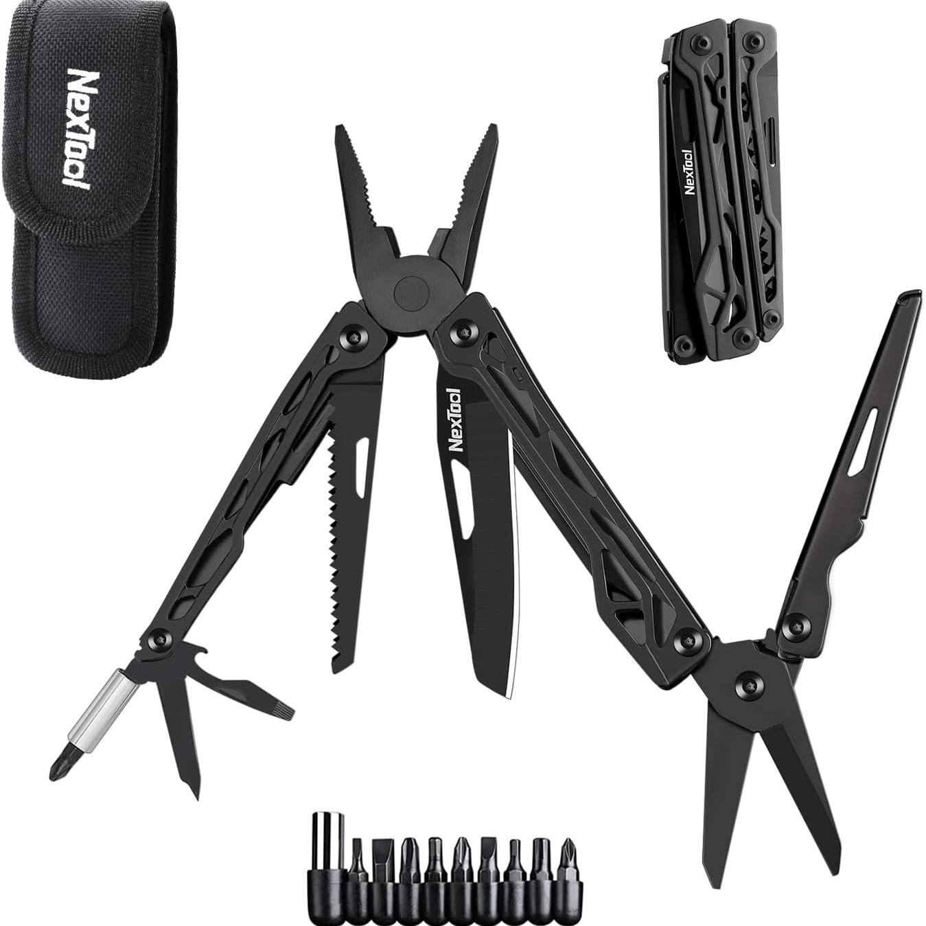 61pOehqIOOL._AC_SL1500_ Nextool Black Knight 11 in 1 Multi-function Camping Tools