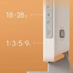 Xiaomi Mijia Space Heater KRDNQ04ZM White 2200W Three Speed Temperature Control Constant Temperature