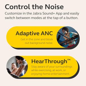 Jabra Elite 8 Active - Advanced HearThrough Sports Wireless Bluetooth Earbuds