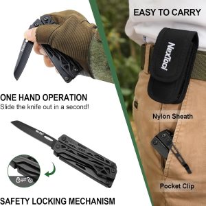 Nextool Black Knight 11 in 1 Multi-function Camping Tools