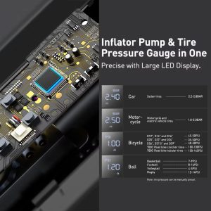 Baseus Car Inflator Portable Air Compressor