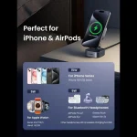 UGREEN 2-in-1 Qi2 Magnetic Fast Charging Station – 15W Power for Your Devices