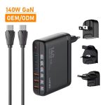 LDNIO A6140C 140W GaN Charger Adapter with LED Display