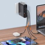 LDNIO A6140C 140W GaN Charger Adapter with LED Display