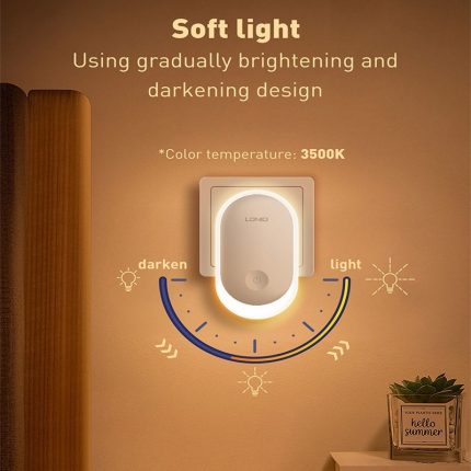 LDNIO Y1 Intelligent Sensor Night Light – Smart, Soft, and Energy-Efficient Lighting