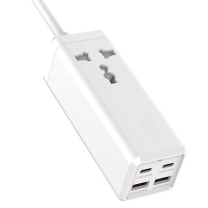 LDNIO SC1418 65W Multi-Function Charger Adapter With 4 USB Ports
