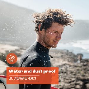 JBL Endurance Peak 3 (Black) – Ultimate Sport True Wireless Earbuds