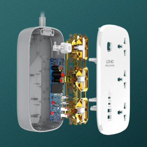 LDNIO SC3416 Universal 220v Power Socket Travel Adapters
