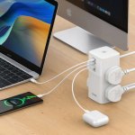 LDNIO SC4383 Power Strip Tower – 2 USB-C + USB-A, 2500W, 70W Fast Charging