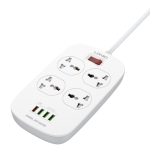 LDNIO SC4407 EU Defender Series Power Socket – 4 USB Ports & 2M Cable