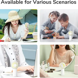 JISULIFE FA20X Turbocharged Handheld Fan – Powerful & Portable Cooling