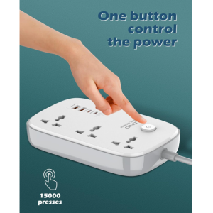 LDNIO SC3416 Universal 220v Power Socket Travel Adapters