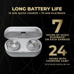 Technics EAH-AZ80 True Wireless Earbuds (Silver) – Premium Sound & Advanced Noise Cancellation