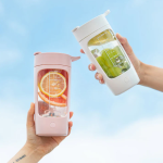 Portable USB Electric Protein Shaker Bottle – 1200mAh Rechargeable Mixer for Smooth Shakes