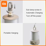 Xiaomi Mijia Rechargeable Camping Light – Dual Light Design with Smart APP Control