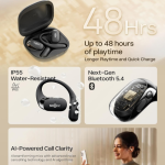 Shokz OpenFit 2 – Open-Ear True Wireless Earbuds for Ultimate Comfort