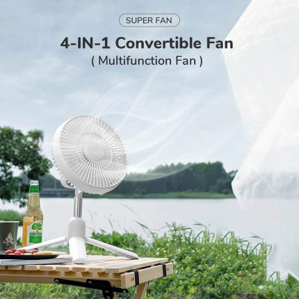 JISULIFE FA37 Rechargeable Wireless Fan with Remote Control