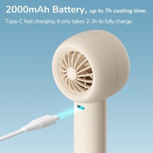 JISULIFE FA42 Rechargeable Super-Mini Turbo Fan
