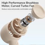 JISULIFE FA42 Rechargeable Super-Mini Turbo Fan