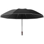 Transparent Mechanical Handle Automatic Safety Umbrella