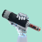 Transparent Mechanical Handle Automatic Safety Umbrella